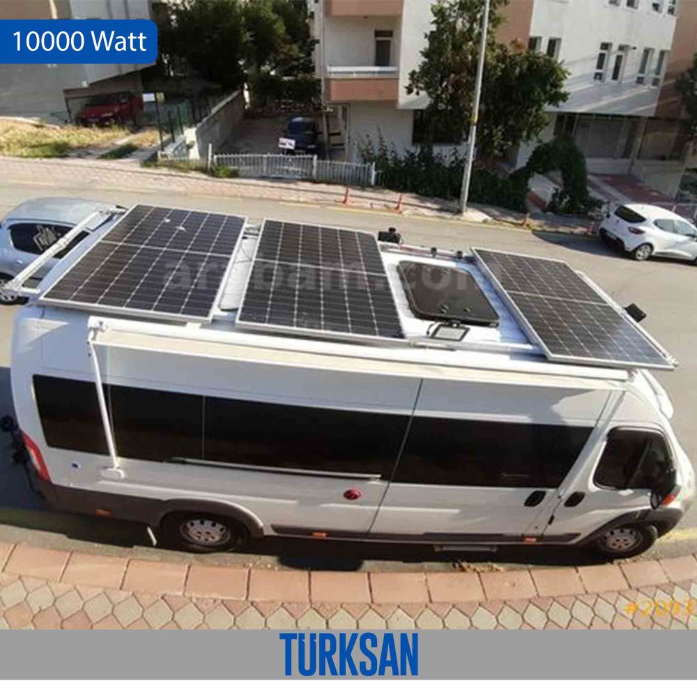 ekonomik-4 Ekonomik Otobüs Karavan Günlük 10 Kw Güneş Paneli Sistemi Paketi Solar 10000 W 1.8kwh
