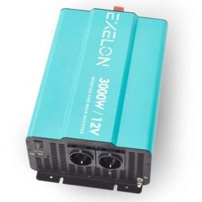 Exelon 12V 3000 Watt Tam Sinüs Sarjlı UPS İnverter(3000W)